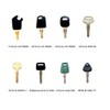 16 Key Construction Machine Operator Ignition Key Set/Heavy Equipment Keys