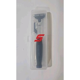 Snap-on Snap On Tools three Blades Razor + extra blade + storage box SHAVER BLUE NEW!!!!