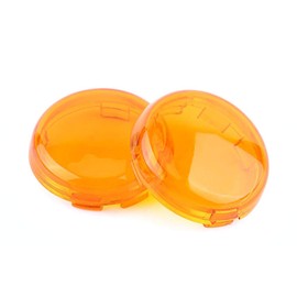 Indicator Lenses, Indicator, Lens Cover for Indicator, Qiilu Indicator Lens, Pack of 2, Indicator Lens Cover for 1986-15 (Yellow), yellow