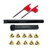 Lathe Ser1010H11+SNR0010K11 - Soporte para herramientas de roscado (dorado)