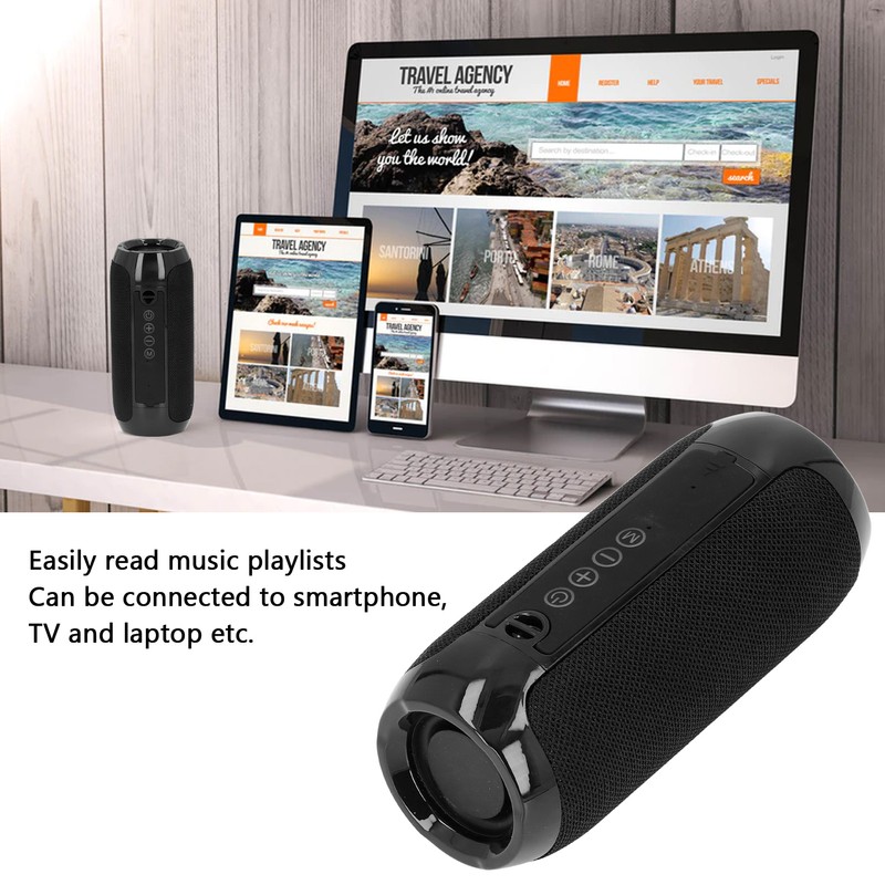 Portable Bluetooth Speaker USB Charging Outdoor Wireless Stereo Speaker Built