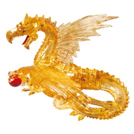 BePuzzled, Dragon Deluxe Original 3D Crystal Puzzle, Perfect for Puzzlers Ages 12 and Up, Challenging to Complete and Beautiful to Display, Collect Them All