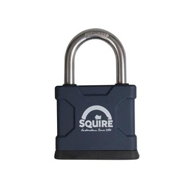 Squire ATL42SM 40MM Brass Padlock with SS Shackle, Blue