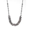 Swish Vetrobello Crystal effect faceted Beaded tieback, Charcoal