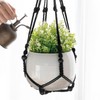 Mkono 3 Pack Macrame Plant Hangers Indoor Different Size Hanging