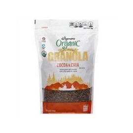 Wegmans Organic Granola, Cocoa & Chia, 12 Oz. (Pack of 2)