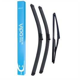 Vipa Wiper Blade Set fits: NISSAN PULSAR Hatchback Oct 2014 to Feb 2019