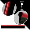 Mr.Brighton LED 16ft (5m) Chrome Red Car Interior Decorative Molding