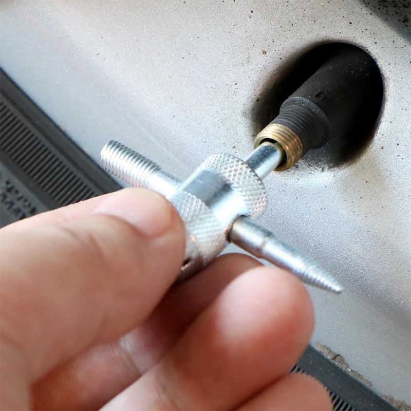 klahh 2 Pcs Tyre Valve Repair Tool 4 in 1