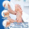 20 Pcs Protector para Dedos de Los Pies, Protector de