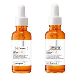 2 Bottles Vitamin C Serum For Brightening & Glowing Skin