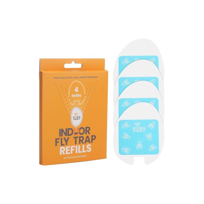 Fly Trap Glue Card Refills (4-Pack) – Replacement Sticky Glue