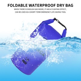 GVANCA Waterproof Dry Bag for Kayaking Lightweight Kayak Bag Roll Top Dry Sack for Beach, Boating, Paddle Boarding, Canoeing