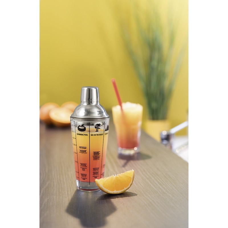 Cocktail-Shaker aus Glas, 400 ml