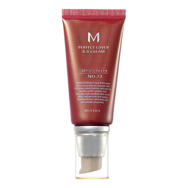 Bb Cream M Perfect Cover Missha 50ml N23 Beige Natural