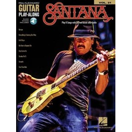 Santana - Guitar Play-Along Vol. 21 Book/Online Audio (Hal-Leonard Guitar Play-Along, 21)
