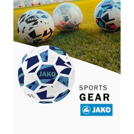 JAKO Lightball Iconic, White/Navy/Mint, 5 (290 g)