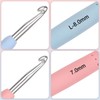 Coopay Crochet Hooks 7.0 mm and 8.0 mm, Pack of
