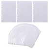ESJNNK A6 Sticker Sheets, 40-Piece Set, 6-Hole, Double-Sided Peel-Off Paper,