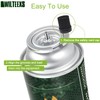 WILTEEXS Butane Refill Canister, Kitchen Torch Fluid Refill for Outdoor