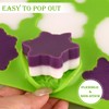 3 Pack 9 Style Snowflake Shape Christmas Silicone Soap Molds