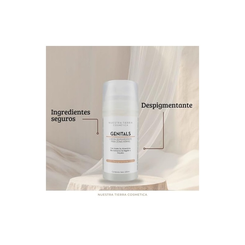 Crema Despigmentante Para Zonas Intimas Con Arbutina 100ml