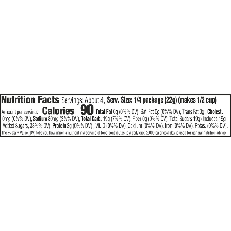 Jell-O Watermelon Artificially Flavored Gelatin Dessert Mix, 3 oz Box