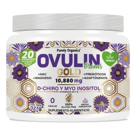 Ovulin Gold 40 en 1 con Inositol, NAC, Zinc y Vitamina D3 Fórmula Avanzada para el Bienestar Femenino 30 Servicios