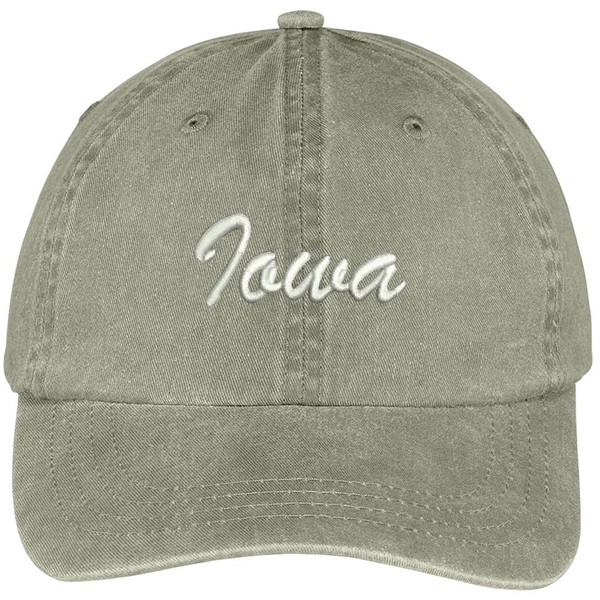 Trendy Apparel Shop Iowa State Embroidered Low Profile Adjustable Cotton