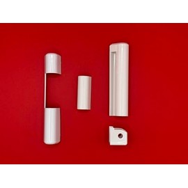 Aubi Siegenia Cap Set Cover Caps White Left / Right LK005 LK006 EK001 EK300 (Set of 1 with EK300 Left)