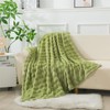 Wajade Soft Fleece Throw Blanket for Couch, 50x60 Inches 3D