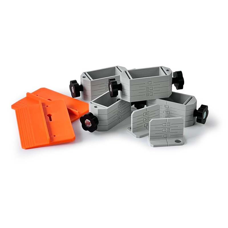 KAJAWIS 4 x Regips Werkzeug G-K Holder Plasterboard Regips, Orange,