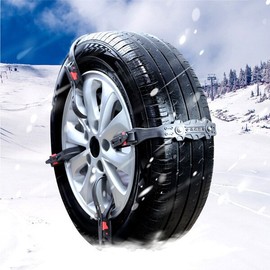 튼튼한 국산 벨트형 스노우 체인 1P Durable Domestic Belt-Type Snow Chain 1P