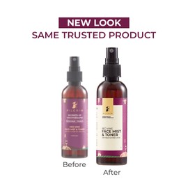 Pilgrim Red Vine Face Toner with Vitamin B3 and Aloe, Men & Women,100ml (3.38 Fl oz)