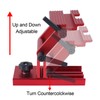 Sharpening Jig Aluminum Alloy Adjustable Replacement Tool Rest for 6/8