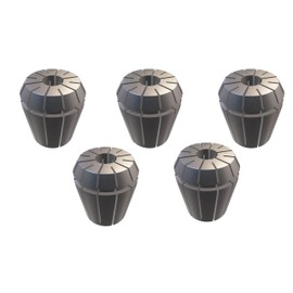 Accusize Industrial Tools 5/16 Inch Er40 Collet Set x 0.0005 Inch in Fitted Box, 5 Pcs/Set, 0223-0898x5