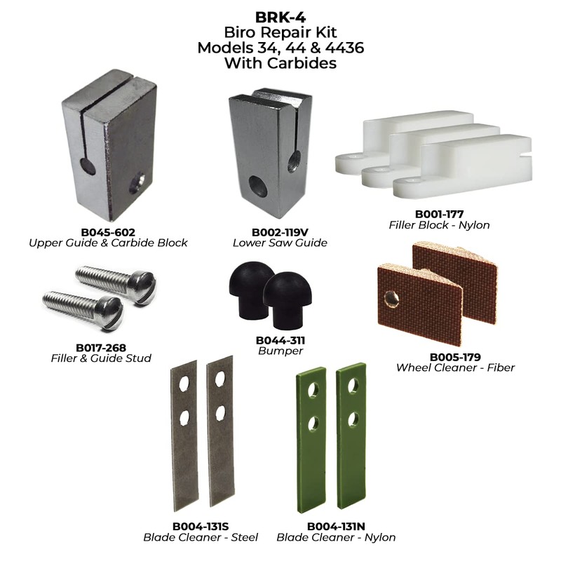 NBSLA Saw Repair Kit For Biro Saws 34, 44, 4436