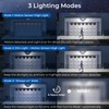 CINOTON Solar Motion Sensor Outdoor Lights, 3 Modes LED Security