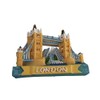 London Souvenir Fridge Magnet - Tower Bridge, Detailing London Tower Bridge