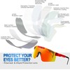 Polarized Sports Sunglasses The Original Sunglasses Wide Fit Blue Lens