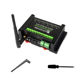 Industrial ESP32-S3 6-Channel Relay Module, Supports Wi-F-i/Blue-Too-th / RS485 Remote Control/Pico HAT, Built-in Power Isolation and Optocoupler Isolation Protection, with Rail-Mount Case