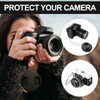 GNALIA Sony Alpha 6000 Lens Cap, 2-Piece, Black, 40.5 mm