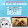 Hejin Crochet Kit for Beginners, Unicorn Crochet Kits for Kids
