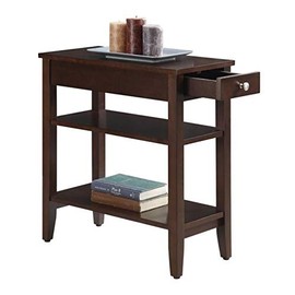 Pemberly Row 3 Tier End Table in Espresso