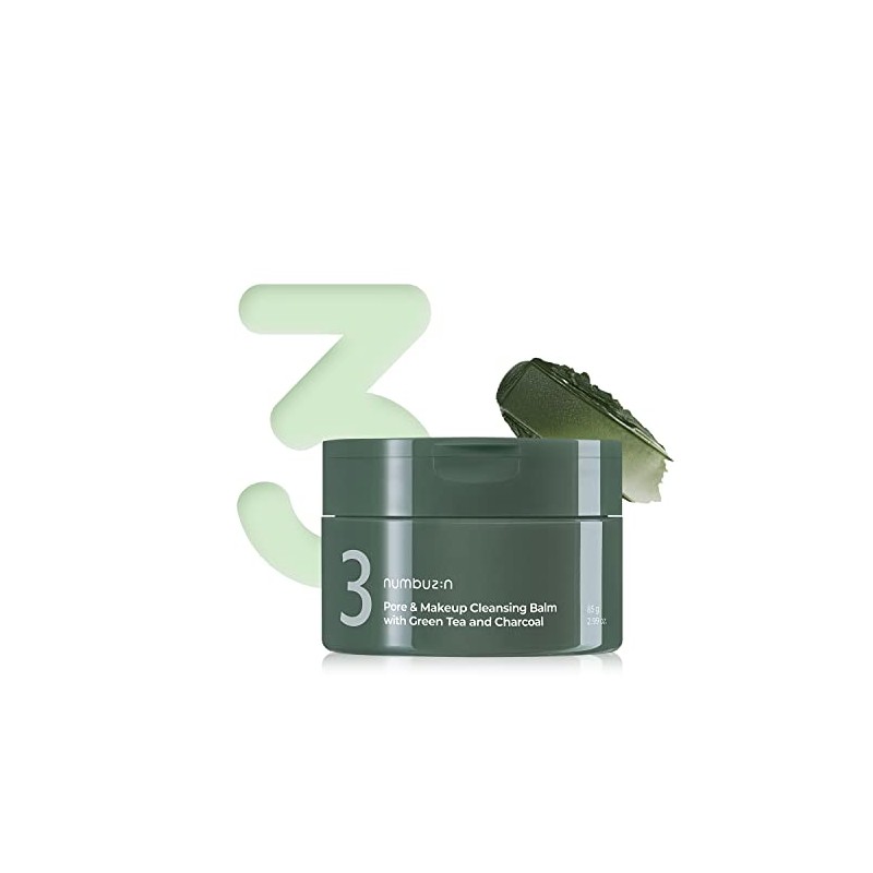 numbuzin No.3 Pore & Makeup Cleansing Balm with Green Tea