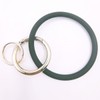 jtkdxqs Bracelet Wristlet Keychain Bangle Chains Circle Silicone Key Ring