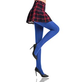 HONENNA Women's Control Top High Elastic Soft Opaque Pantyhose Tights