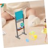 CIYODO 1 Set Mini Desk Dollhouse Learning Set Realistic Chalkboard