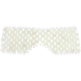 VALICLUD Antifaz para Dormir Máscara de Ojos Masajeadora de Jade Natural Plegable y Refrescante, Ayuda, Adecuado para Descansar
