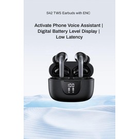 Wireless Earbuds Bluetooth 5.3 Deep Bass True Wireless Headphone 30H Playback LED Power Display in-Ear Earphones Noise Reduction with Charging Case Headset IP7 Waterproof for Sports